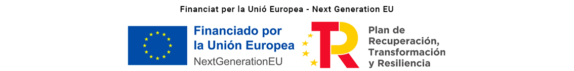 Finançat per la Unió Europea - NextGenerationEU